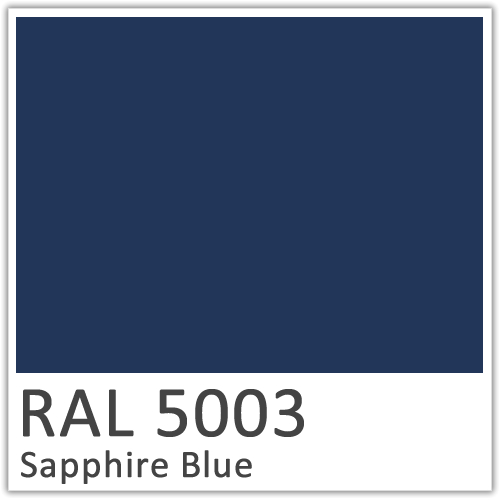 RAL 5003 Sapphire Blue non-slip Flowcoat